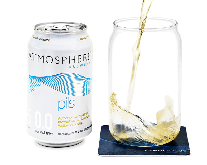 Atmosphere glass pour