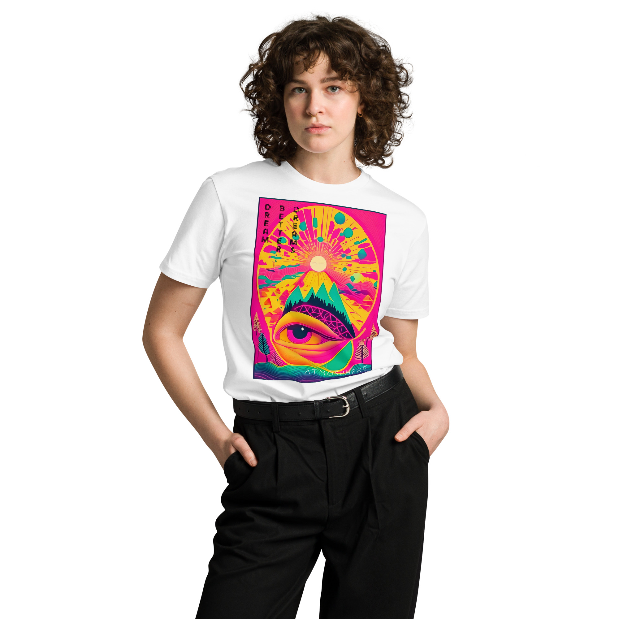White tee front