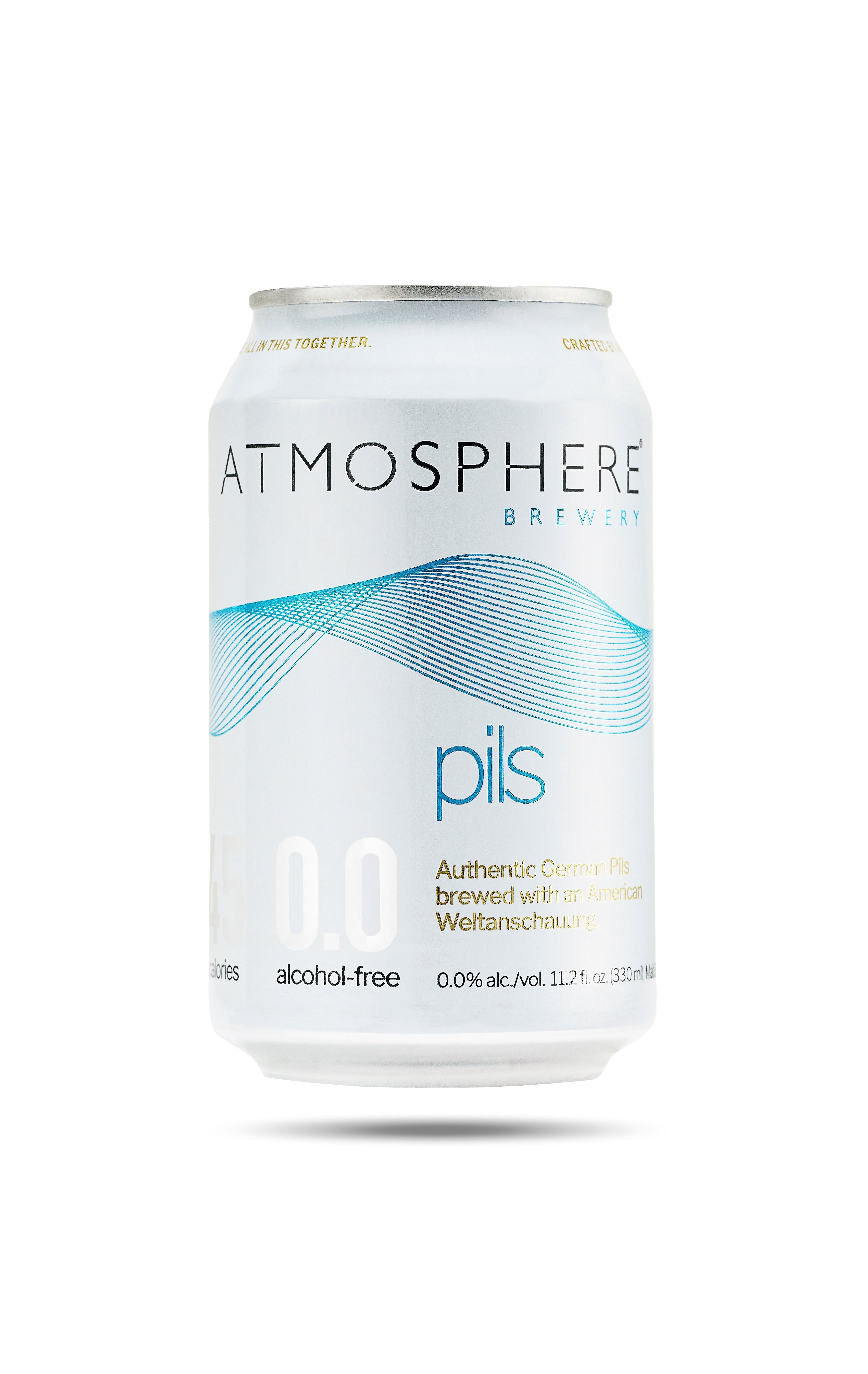 Atmosphere Pilsner 0.0% Alcohol Beer Can